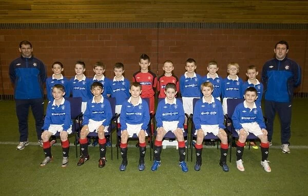 Soccer - Rangers Under 10s Team Shot - Murray Park