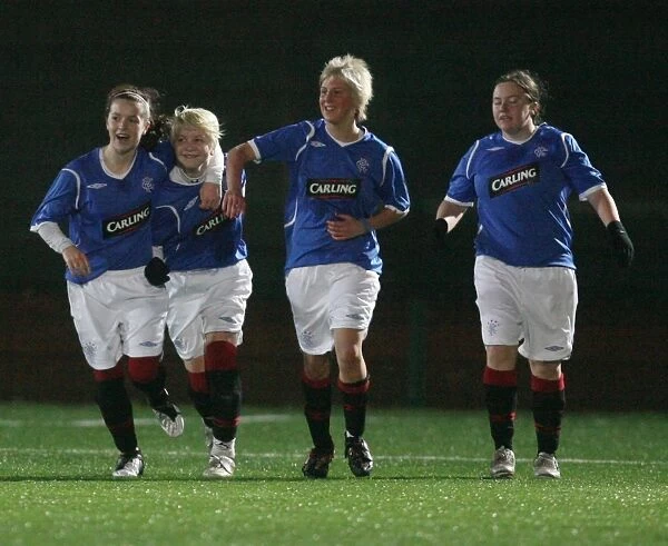Soccer - Rangers Ladies v Celtic Ladies - Petershill Park