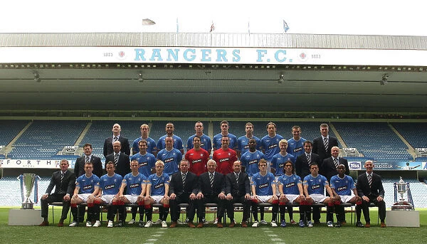 Soccer - Rangers Team Photocall 2009  /  10 - Ibrox Stadium