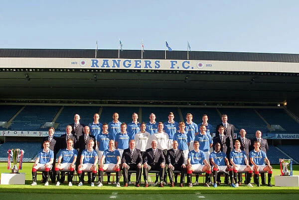 Soccer - Rangers Team Picture 2010 / 1011 - Ibrox Stadium
