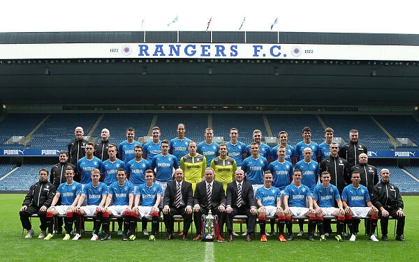 Soccer - Rangers Team Picture 2013-14 - Ibrox Stadium