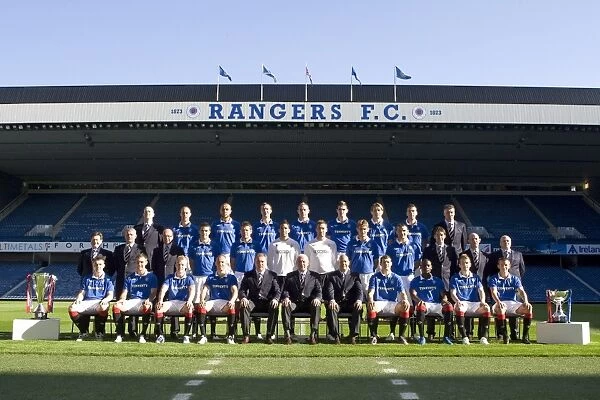 Soccer - Rangers Team / Squad - Ibrox