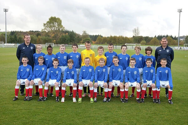 Soccer - Rangers U12 s Team Picture - Murray Park