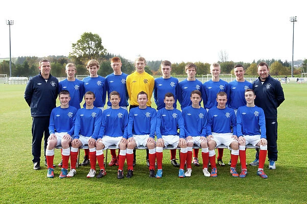 Soccer - Rangers U15 s Team Picture - Murray Park