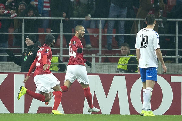 Spartak Moscow's Hanni Scores in Europa League: Rangers vs. Spartak, Group G, Otkritie Arena