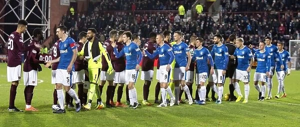Sportsmanship Triumph: Rangers and Hearts Players Unite at Tynecastle Stadium