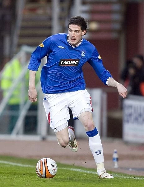 Standing Firm: Kyle Lafferty's Defiant Performance at Tannadice Park in the Scottish Premier League Dundee United vs Rangers 0-0 Stalemate