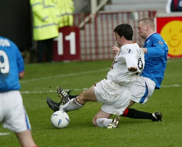 Stephen Hughes Scores the Decisive Goal: Motherwell 0-1 Rangers (April 4, 2004)