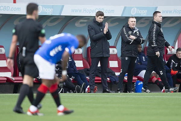 Steven Gerrard Applauds Rangers Team at Hamilton Academical: Scottish Premiership Clash in Hope Central Business District Stadium