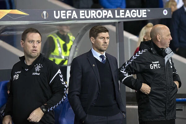 Steven Gerrard Leads Rangers Against Rapid Vienna in Europa League at Ibrox Stadium