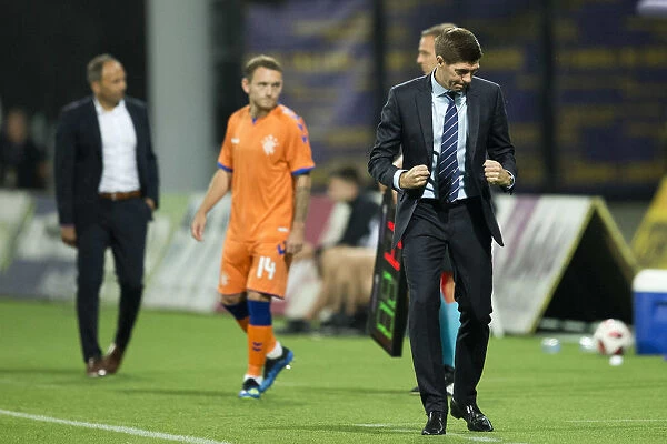 Steven Gerrard and Rangers Rejoice: Europa League Qualification Achieved vs. NK Maribor
