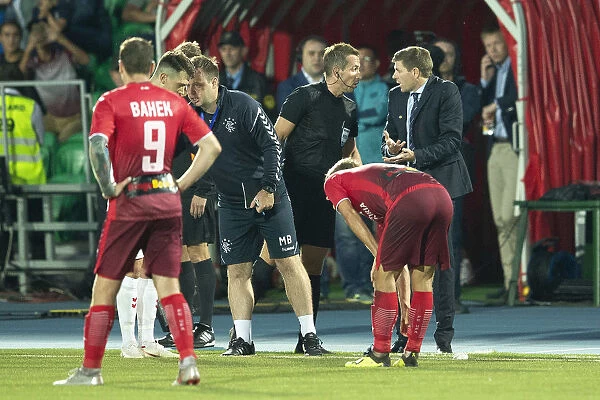 Steven Gerrard's Emotional Outburst: A Crucial Moment for Rangers Manager in UEFA Europa League Clash Against FC Ufa