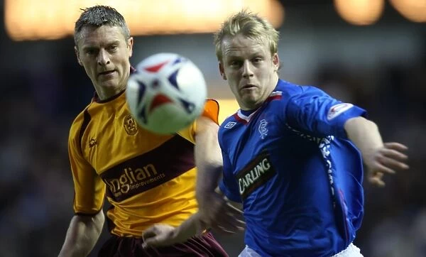 Steven Naismith Scores the Decisive Goal: Rangers 3-1 Victory over Motherwell at Ibrox Stadium