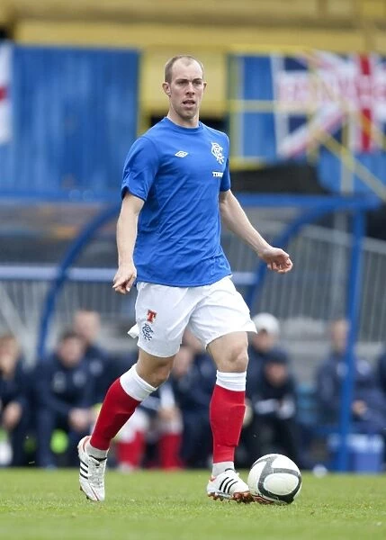 Steven Whittaker Scores the Second Goal: Rangers 2-0 Victory over Linfield at Windsor Park