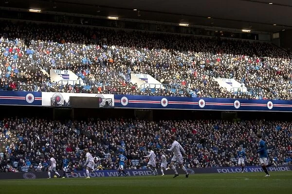 Sunny Day at Ibrox: Rangers Fans Bask in Glory during Ladbrokes Premiership Match vs Ross County