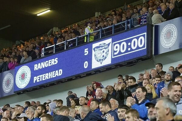 Tension at Ibrox: Rangers vs Peterhead - Betfred Cup Clash (Scottish Cup Champions 2003)