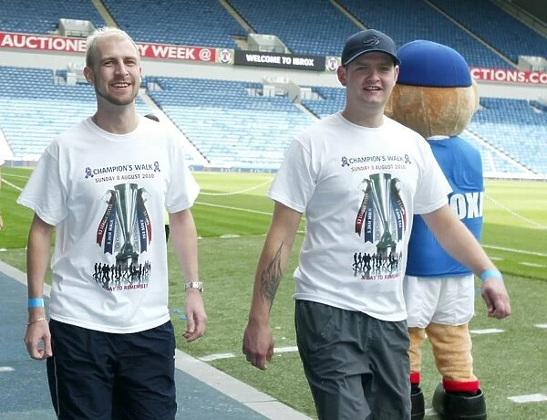 Thousands of Rangers Football Club Fans Unite for Charity: Champions Walk 2010