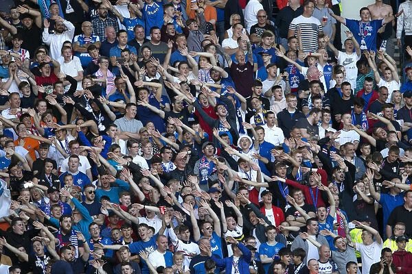 Thrilled Rangers Fans Pack Ibrox Stadium for Pre-Season Clash Against Bury