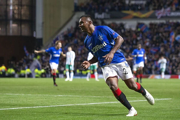 Thrilling Europa League Night at Ibrox: Alfredo Morelos Scores Brace for Rangers