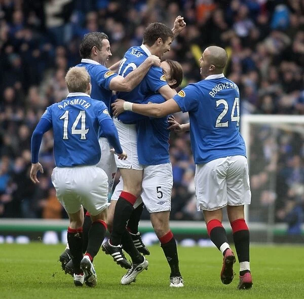 Thrilling Fifth Round Showdown: Ness Scores Dramatic Equalizer for Rangers Against Celtic at Ibrox Stadium