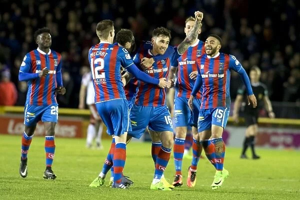 Thrilling Goal: Greg Tansey Scores for Inverness Caledonian Thistle Against Rangers in the Ladbrokes Premiership