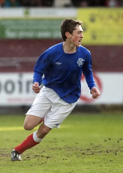 Thrilling Goal: Ryan Hardie Scores for Rangers against Celtic in the Glasgow Cup Final (2013)