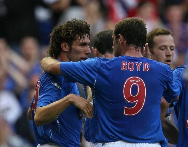 Thrilling Ibrox Encounter: Rangers vs Ajax - Cuellar and Boyd's Unforgettable Goals (1-1)