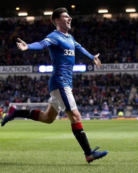 Thrilling Moment: Emerson Hyndman Scores the Stunner at Ibrox Stadium for Rangers