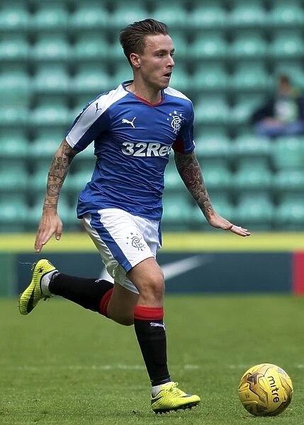 Thrilling Petrofac Training Cup Clash: Barrie McKay in Action at Hibernian's Easter Road