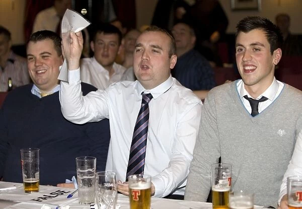Thrilling Race Night at Ibrox Stadium: Rangers Football Club's Exciting Horse Race Event (October 2011)