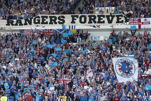 Thrilling Rangers Victory: 3-2 Over Celtic at Ibrox Amidst a Sea of Fans and Flags