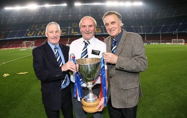 Triumphant Rangers: 1972 Cup Winners Cup Victory at Nou Camp - Jim Denny, Colin Stein, and Ronnie McKinnon: A Historic 2-0 Win over FC Barcelona