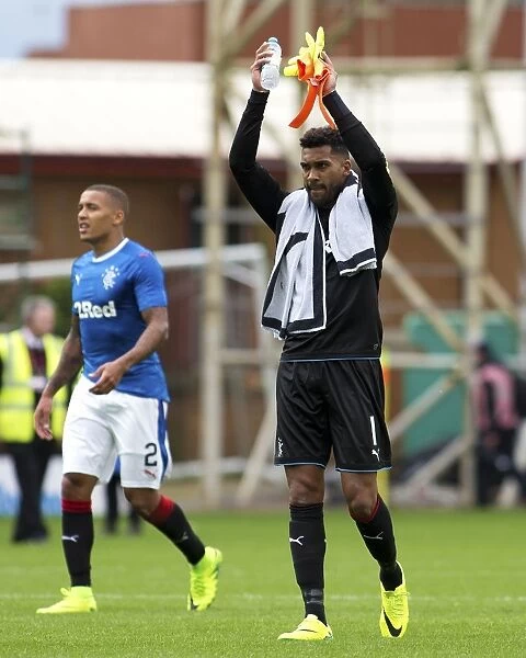 Triumphant Wes Foderingham: Rangers Goalkeeper Celebrates Betfred Cup Victory over Motherwell