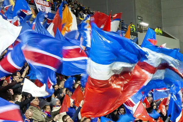 United in Passion: Rangers Fans Rally at Ibrox for Europa League Clash against Rapid Vienna - Scottish Cup Champions Unite