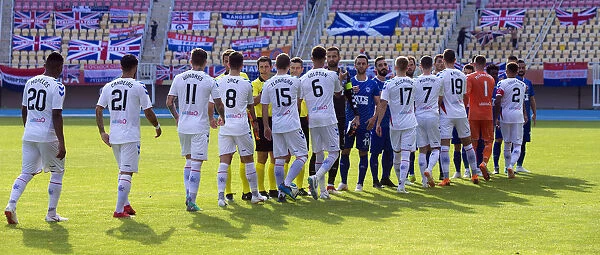 United in Sportsmanship: Rangers and FC Shkupi's Europa League Handshake