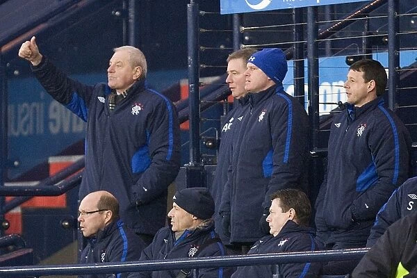 Walter Smith Fires Up Rangers: 2-1 Scottish Cup Semi-Final Edge over Motherwell