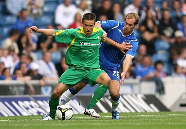 Whittaker vs Zelmikas: A Battle for Supremacy in the Rangers vs FBK Kaunas UEFA Champions League Qualifier at Ibrox