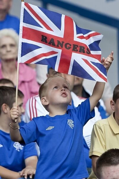 Young Rangers Fan's Thrill: Rangers 5-1 East Stirlingshire at Ibrox Stadium