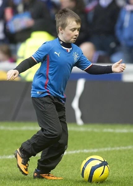 Young Rangers: Shining Stars of Tomorrow Celebrate Scottish Cup Victory at Ibrox Stadium