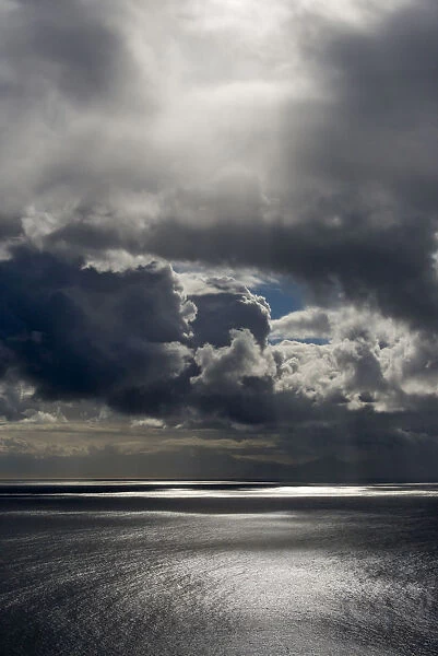 Clouds above the ocean, Cape Point, Cape Peninsula, South Africa