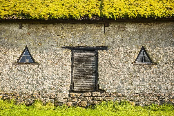 Sweden, Oland Island, Himmelsberga, antique farm building