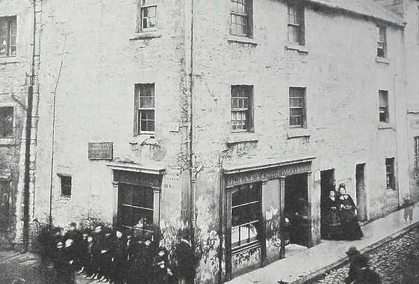 The birthplace of Allan Pinkerton, 1850