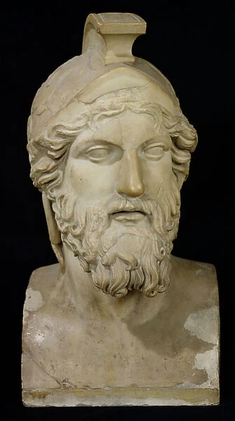 Bust of Miltiades (d. 489 BC) 480-336 BC (marble)