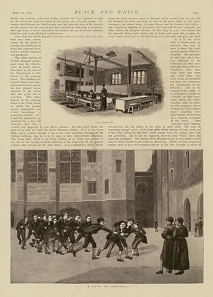 London Bluecoat School (engraving)