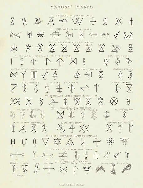 Masons Marks (engraving)