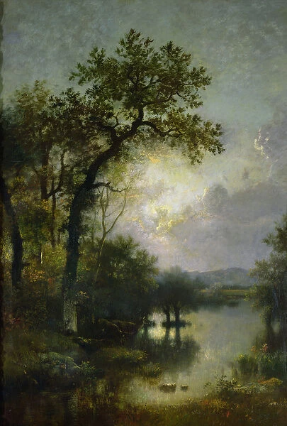 Morning, c. 1865 (oil on canvas)