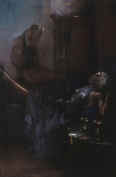 After the Performance, 1934-35 (oil on canvas)