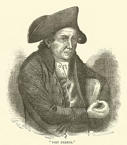 Poet Freeth (engraving)