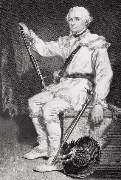 Portrait of Daniel Morgan (1736-1802) (litho)