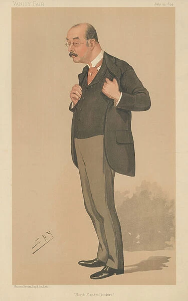 The Right Honourable Arthur Brand (colour litho)